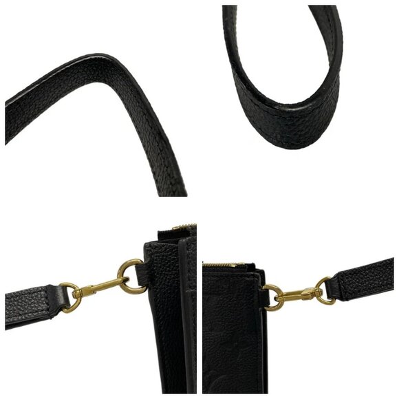 LOUIS VUITTON Pochette Melanie MM Noir Monogram Empreinte - 910-082325 - Picture 7 of 14